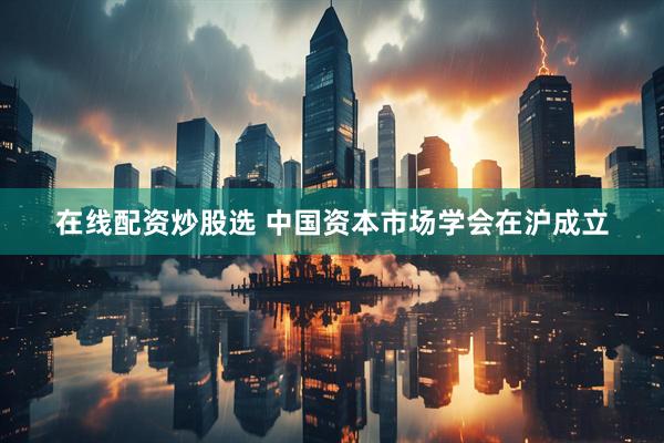在线配资炒股选 中国资本市场学会在沪成立
